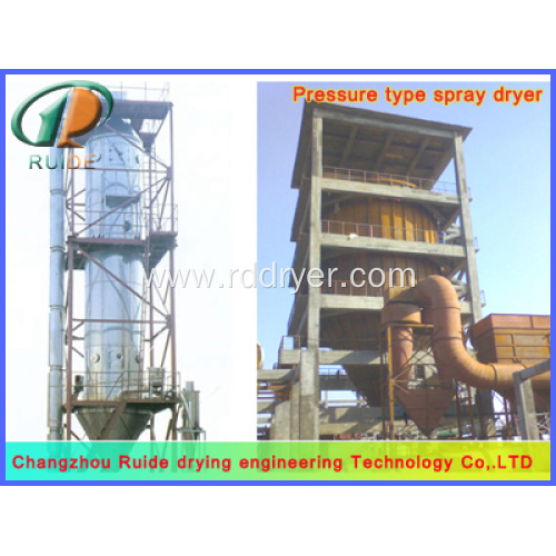 Zineb spray drying tower